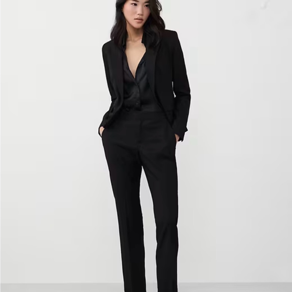 The Limited Sculpted Black Women's Blazer Jacket Suit Coat